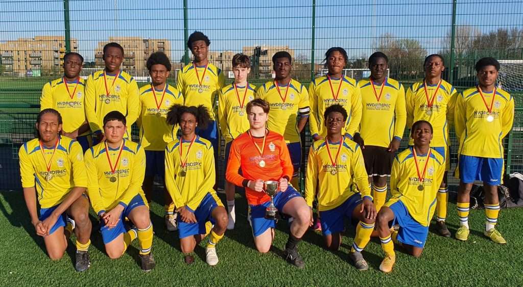 St Ignatius College - Middlesex Schools FA 2nd XI Cup Winners 2021-22