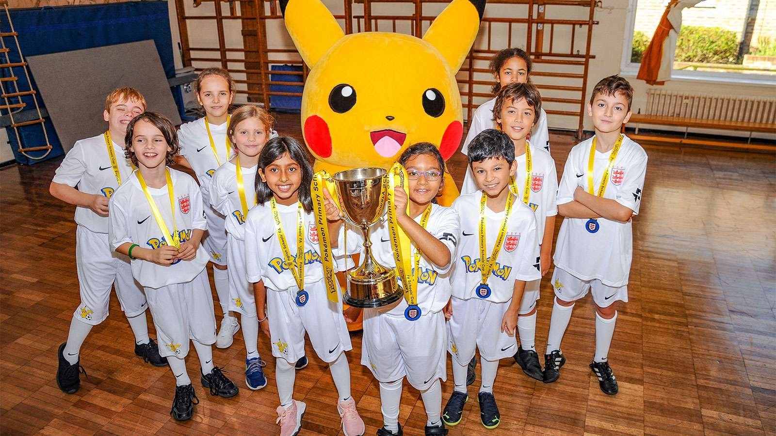 The Pokemon Cup is the national competition for primary schools