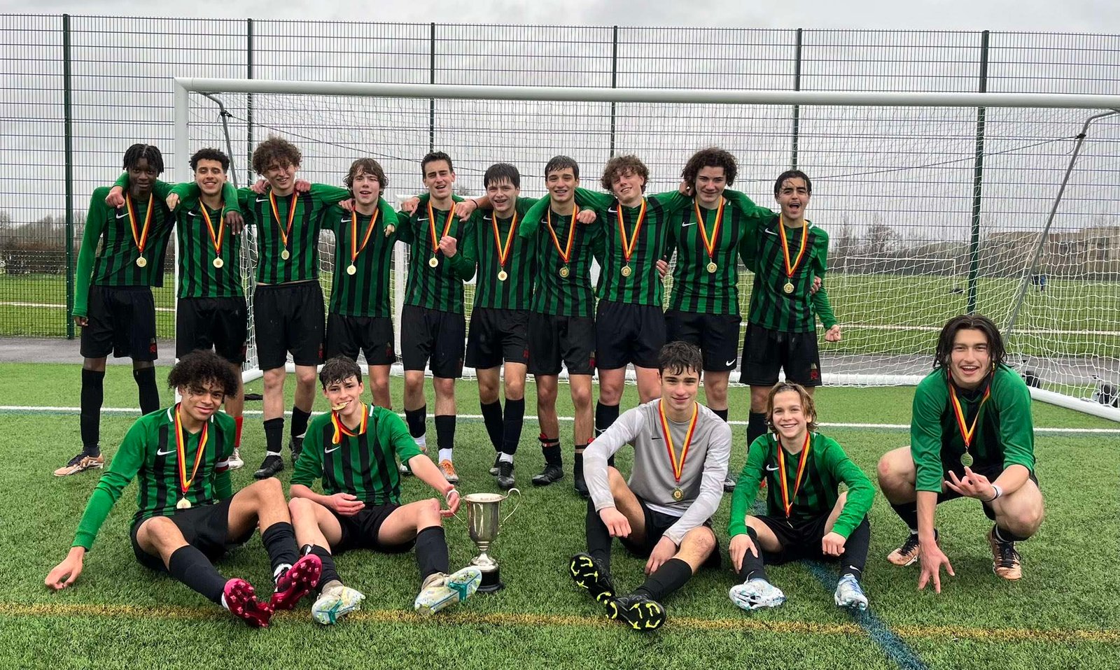 Queens Park Community School U16 Boys - 2022-23 Moncaster Cup Winners